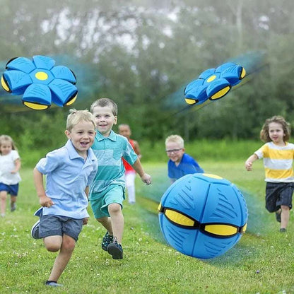 Blue Flying Saucer Ball Outdoor