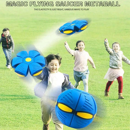 Blue Flying Saucer Ball Outdoor