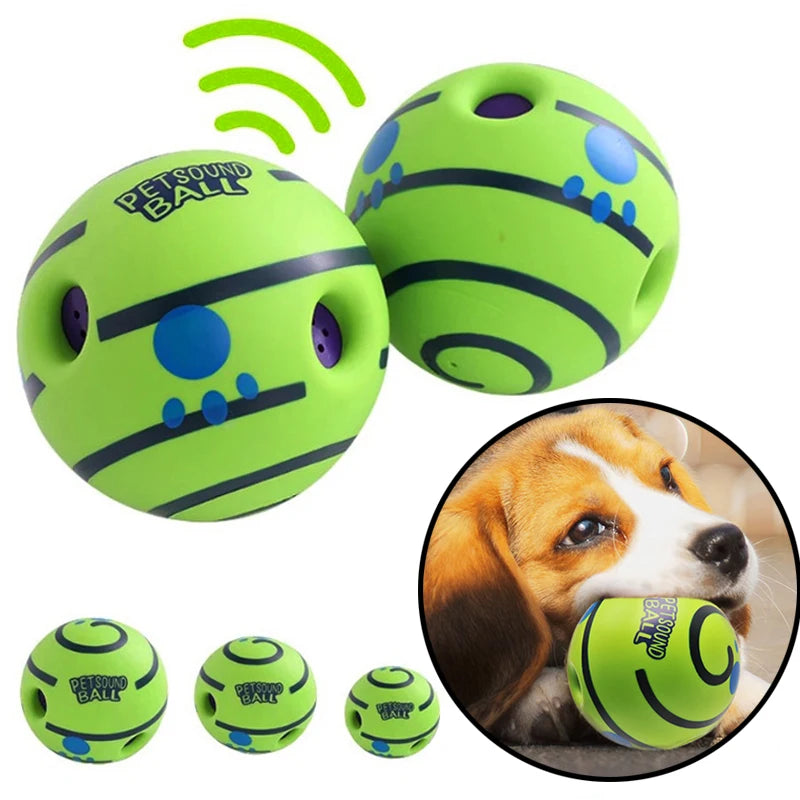 Dog Toy Wobble Wag Giggle Ball