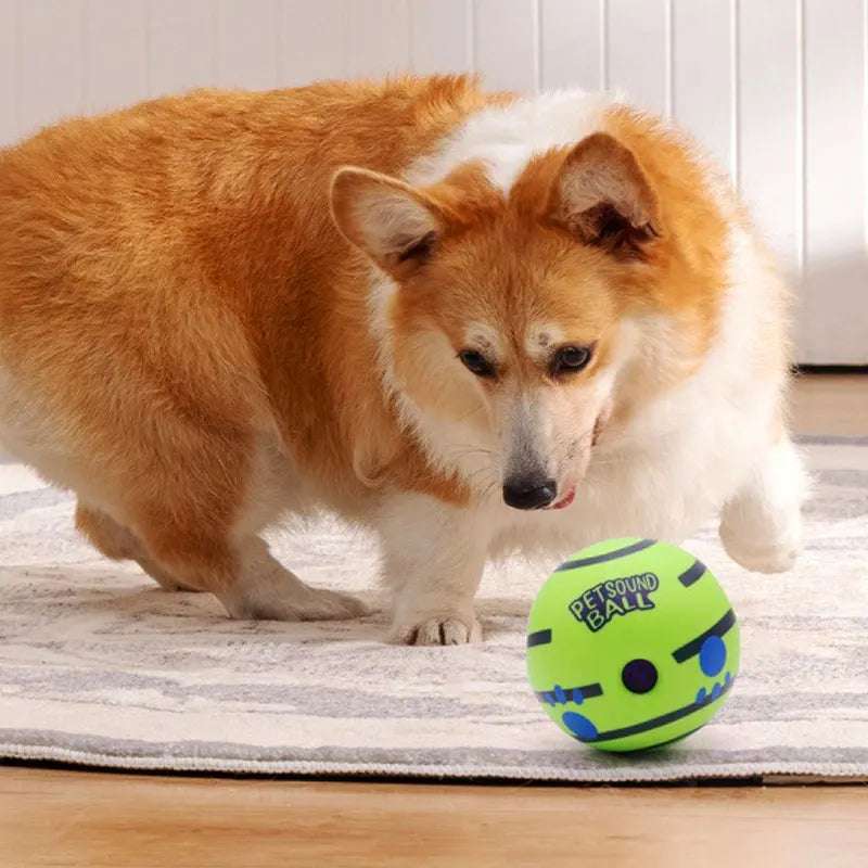 Dog Toy Wobble Wag Giggle Ball