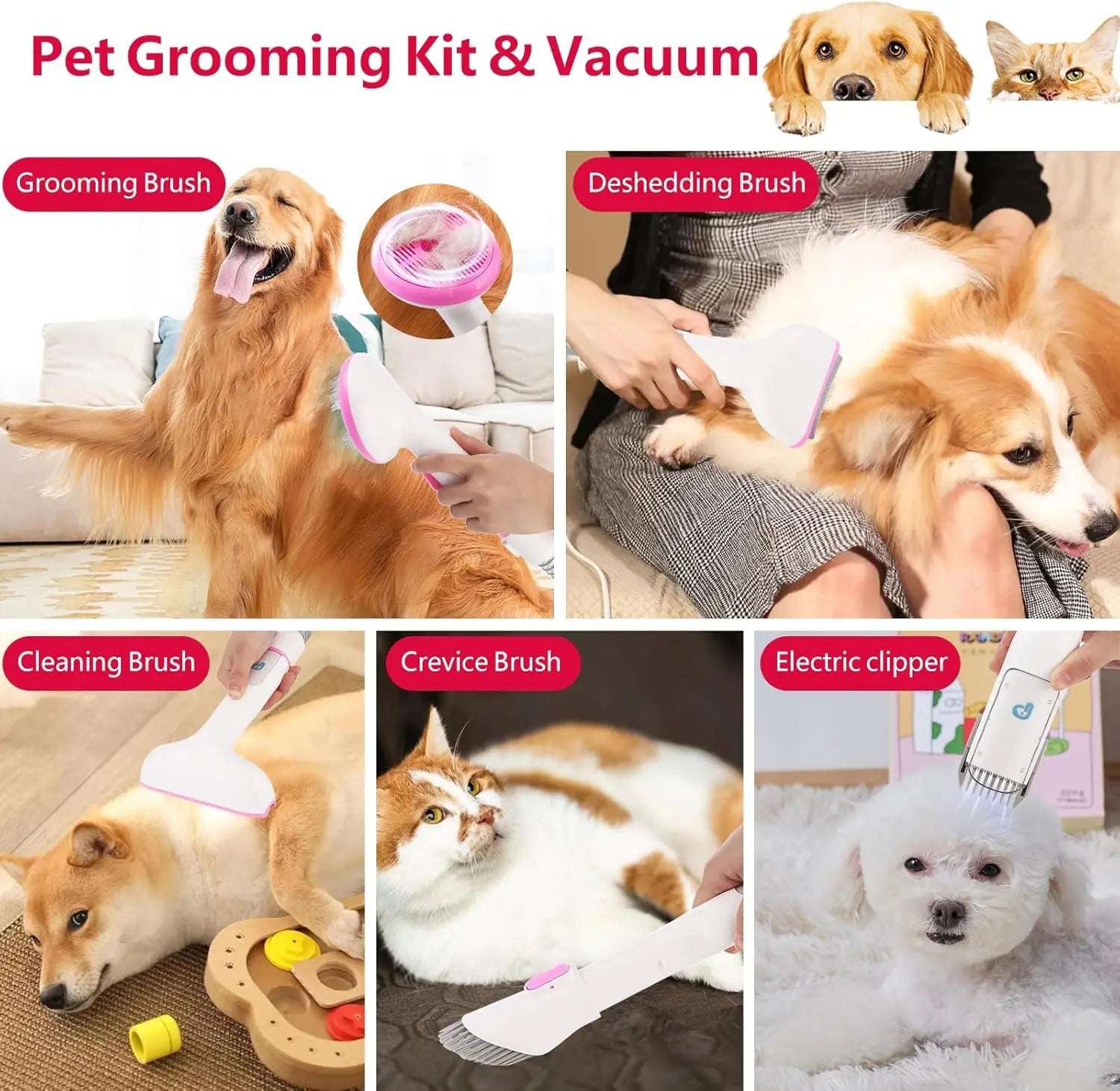 Pet Grooming Vacuum,