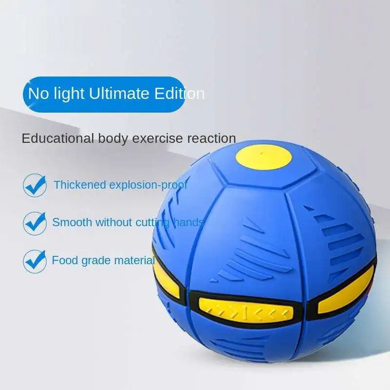 Blue Flying Saucer Ball Outdoor